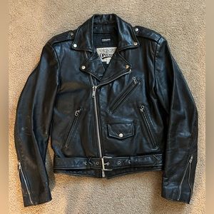 Open Road Leather Motorcycle Jacket